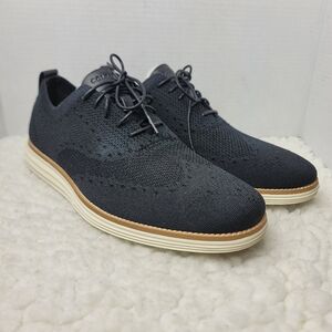 Cole Haan Zerogrand Men's Stitchlite Shoes Size 12 Wingtip Oxford C27959 Black